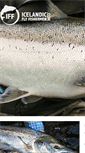 Mobile Screenshot of icelandicflyfishermen.com